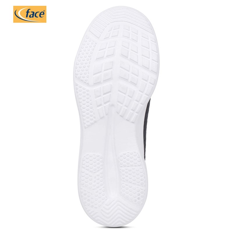 Face حذاء رياضي رمادي داكن للرجال - Image 5