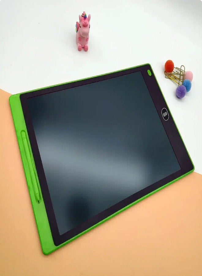 16 Inch LCD Writing Tablet for Kids, Colorful Doodle Board Drawing Pad for Kids, Electronic Drawing Board Erasable & Reusable, LCD Drawing Tablet for Kids Toddler Toys Gifts - Green - Image 3