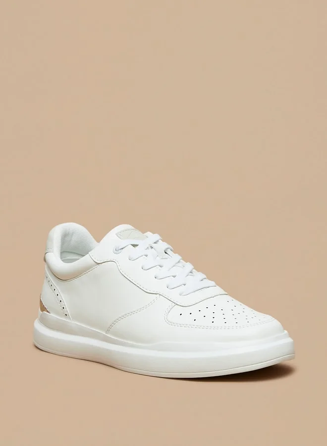 Lee Cooper Men's Textured Lace-Up Sneakers