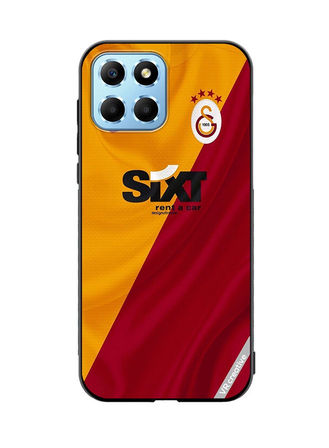 VR CREATIVE غطاء حماية لهاتف Honor X8 5G بتصميم طقم المنزل 2022 من نايك غلطة سراي متعدد الألوان - Image 1