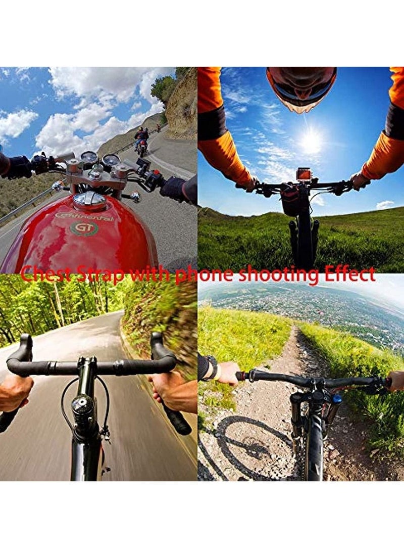 Generic - Mobile Phone Chest Mount Harness Strap Holder Cell Phone Clip Action Camera Pov For Samsung Iphone Plus Etc - Image 1