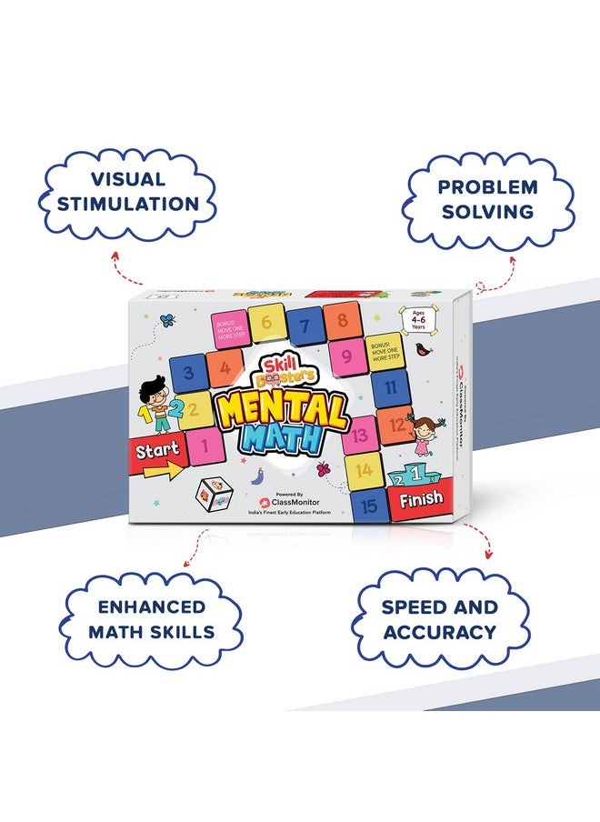 ClassMonitor ClassMonitor Mental Learning Math Kit with Free Mobile App 100+ Number 20+ Puzzles 20 Practice Worksheets for Kids Children's|Age 4-6 Years  - Image 4