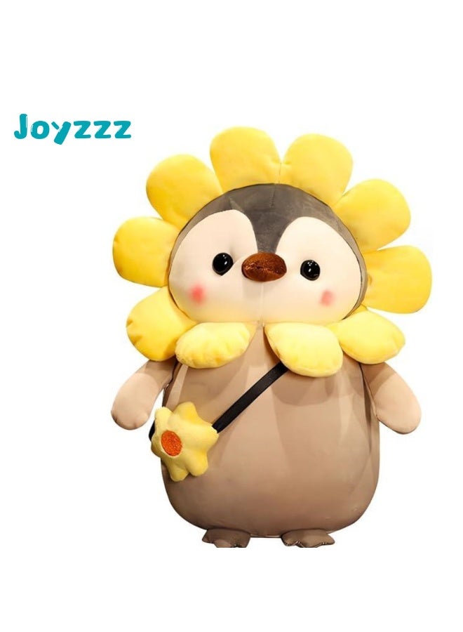 جويز دمية Joyzzz المحشوة، لعبة بطريق ناعمة، مصنوعة من مادة ناعمة ومريحة، وهي لعبة قطيفة رائعة على شكل حيوان بحري، مثالية لتزيين غرف نوم الأطفال وتقديمها كهدية. - Image 1