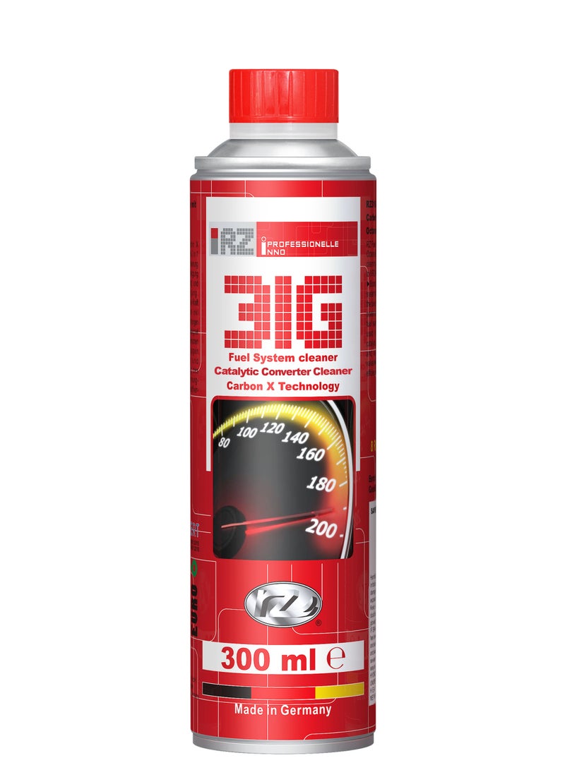 RZ31G Fuel System Cleaner – Carbon X Technology Octane Booster (300ml)