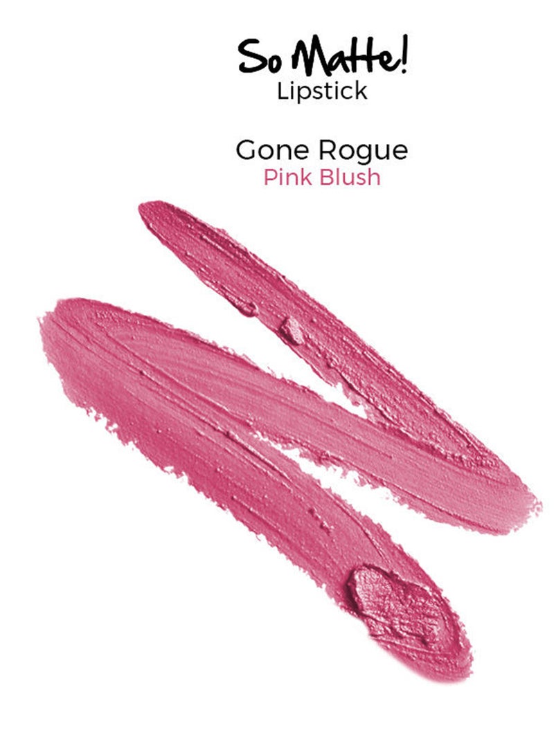 Pink Super Matte Finish Lipstick With Jojoba Oil Fortified Formula