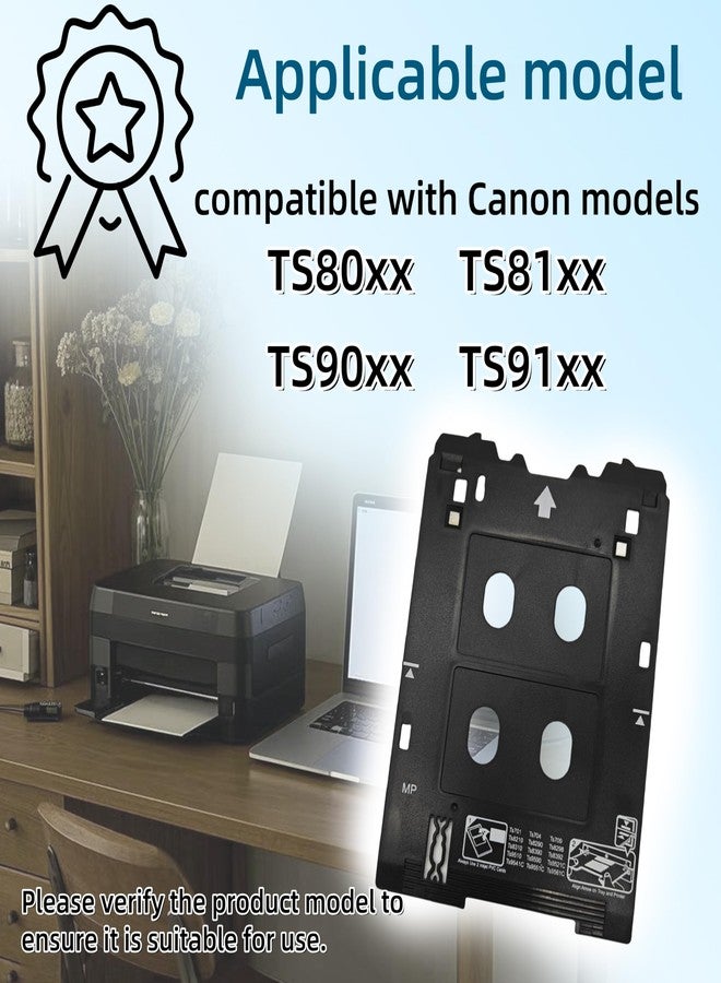 Youqsm Inkjet PVC ID Card Tray Compatible with Canon PIXMA TS703 TS704 TS705 TS709 TS701 TS702 TS82xx,TS83xx,TS95xx Series Printers,Canon MP/Multi-Purpose Tray Printers - Image 3