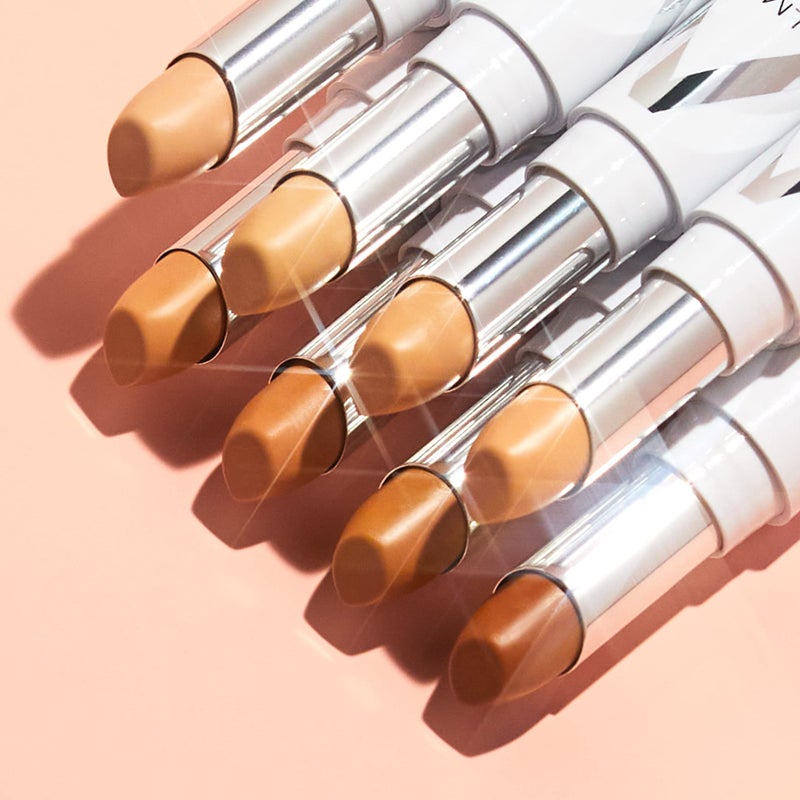 Almay Skin Perfecting Comfort Concealer, Face Makeup, Full Coverage, Natural Looking Finish, Cruelty-Free, Hypoallergenic, Dermatologist Tested, 220 Deep, 1 Count - Image 4