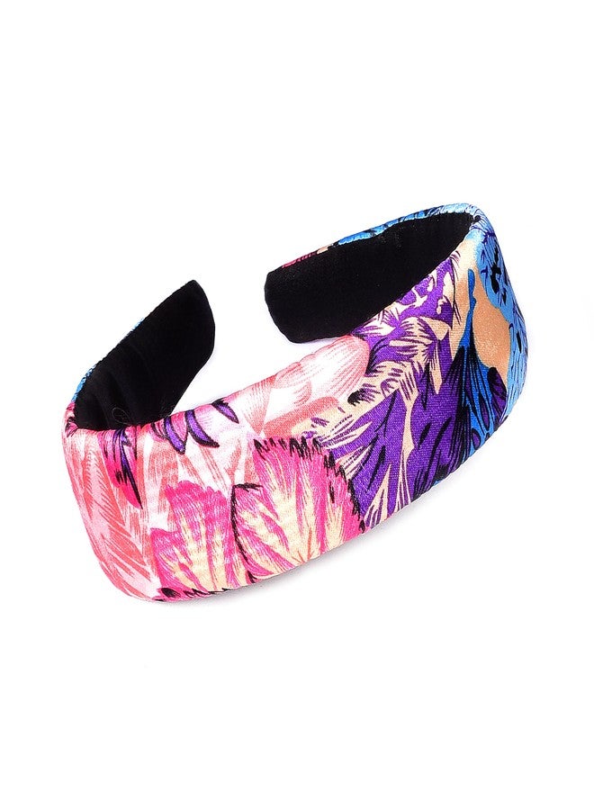 NNR Floral Headband for Women | Print Headbands | Comfortable & Non Slip Hair Band | Padded Headbands | Sparing Printed Fashion Headband for Mom, Sister Gifts - Image 1