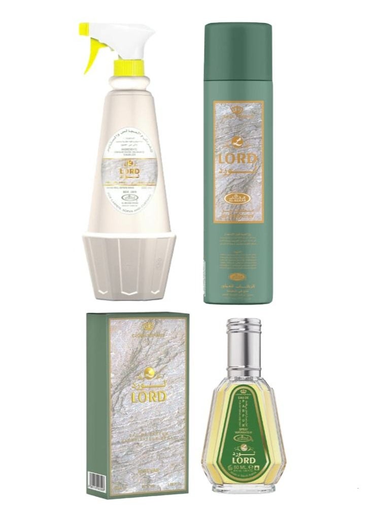Al Rehab Al Rehab Bed Freshener Set 500, Air Freshener, 300 ml, 50 ml Perfume, 3 Pieces  - Image 2