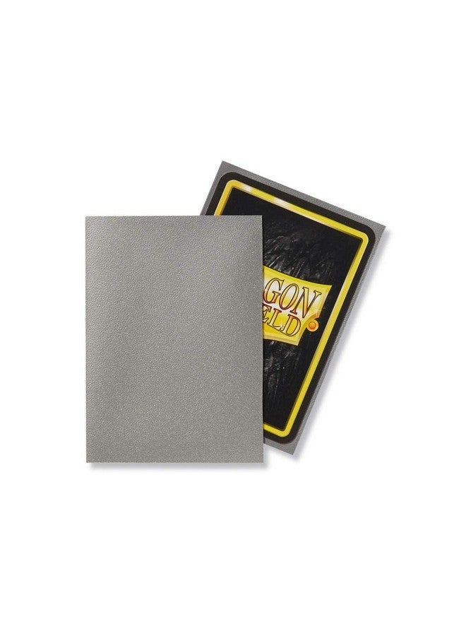 dragon shield 5 Packs Dragon Shield Matte Silver Standard Size 100 ct Card Sleeves Value Bundle! - Image 5