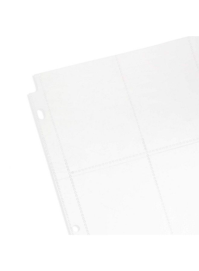 Blue Summit Supplies Baseball Card Sleeves 900 Pockets Binder Sheets For Protecting Business Cards Collector Card Sleeves 100 Pack - Image 4