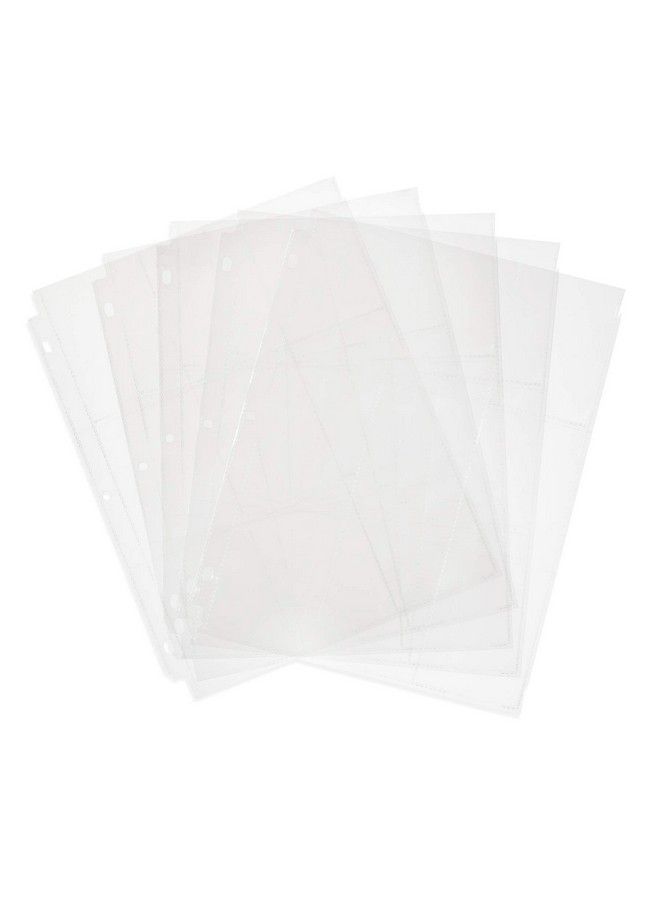 Blue Summit Supplies Baseball Card Sleeves 900 Pockets Binder Sheets For Protecting Business Cards Collector Card Sleeves 100 Pack - Image 3