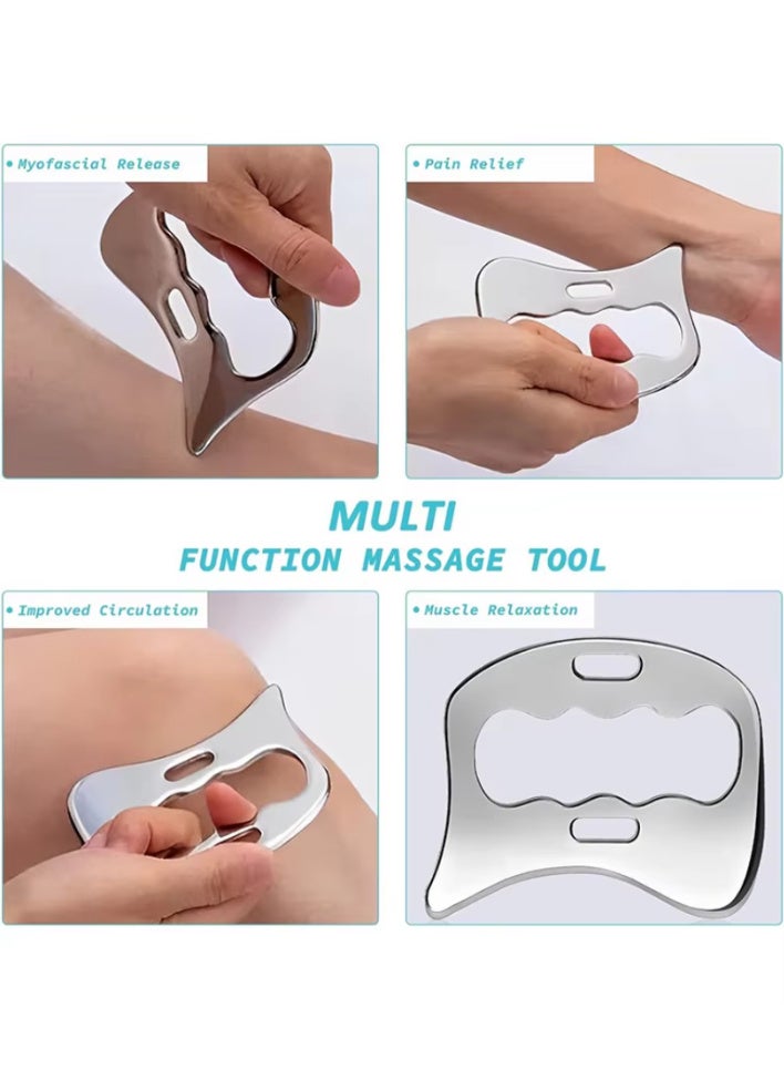 KADRAMA Muscle Scraper Set, Scraping Massage Tools for Physical Therapy, Scar Tissue and Myofascial Release 3pcs - Image 5