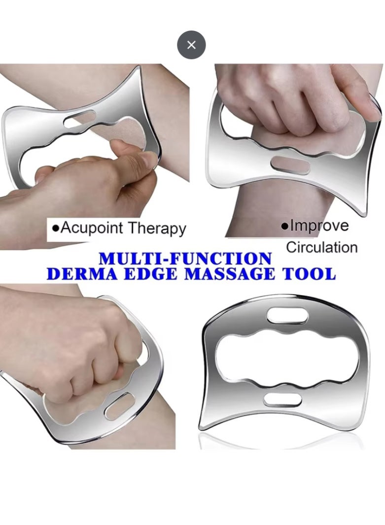 KADRAMA Muscle Scraper Set, Scraping Massage Tools for Physical Therapy, Scar Tissue and Myofascial Release 3pcs - Image 4