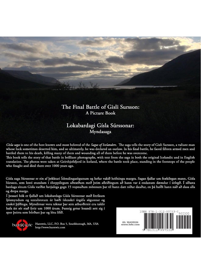 The Final Battle of Gisli Sursson: A Picture Book / Lokabardagi Gísla Súrssonar: Myndasaga - Image 2