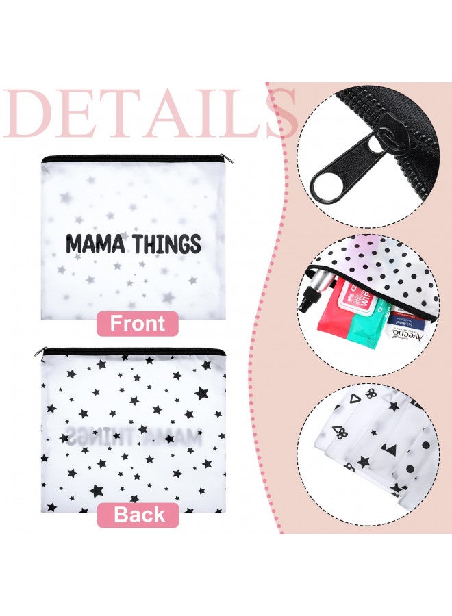 Oudain 8 Packs Hospital Bags for Labor and Delivery Diaper Bag Organizing Pouches Travel Maternity Bag 8 Sorts Hospital Bag Essentials for Baby, Expecting Moms and New Mothers Mommy, 10.63 x 9.25 Inches  - Image 2