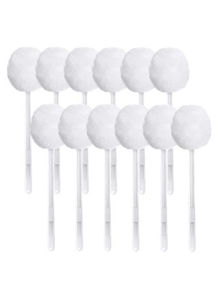Toilet Bowl Brush, Soft White Toilet Swabs, Disposable Toilet Brush Long Plastic Handled Toilet Bowl Mop with Silk Cotton Brush for Bathroom Toilet Bowl, 38 x 11 CM (12 Pack) - pzsku/ZE03EFC9CDA603DDD5831Z/45/_/1718184908/6de6608c-6d61-4dde-bf30-8558ba072c3f
