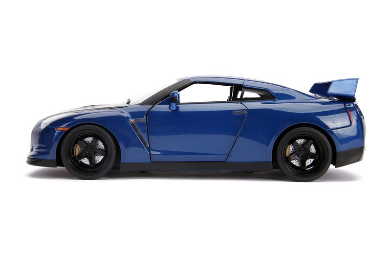 جادا تويز Fast & Furious 1:18 Nissan GT-R R35 و 3 "" Brian Figure Toys for Kids and Come - Image 5