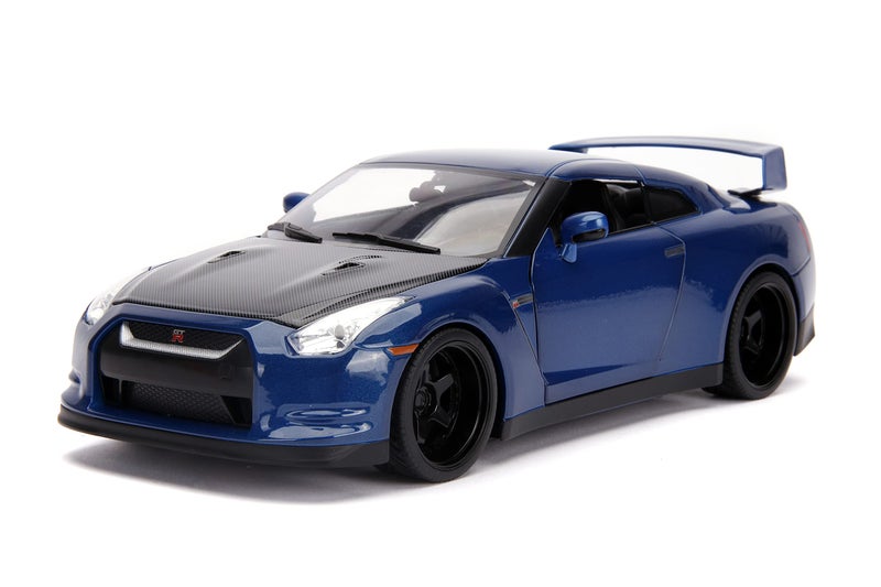 جادا تويز Fast & Furious 1:18 Nissan GT-R R35 و 3 "" Brian Figure Toys for Kids and Come - Image 4