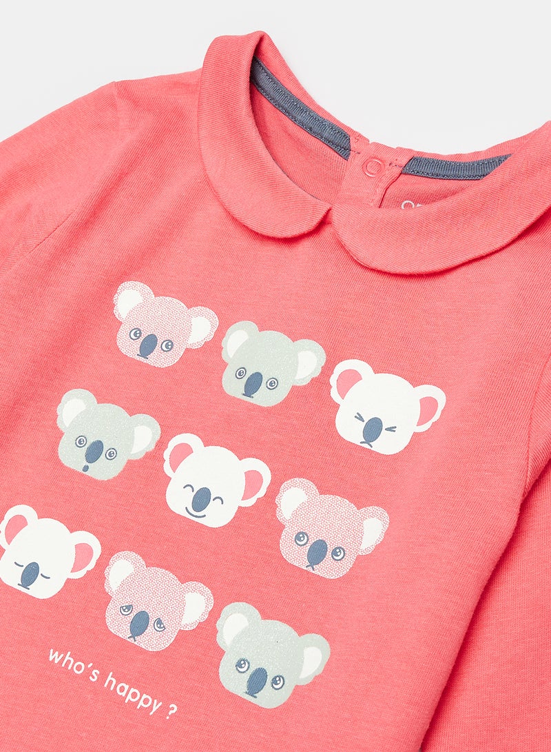 Okaidi OBaiBi By Okaidi Baby Girls Tshirt - Image 3