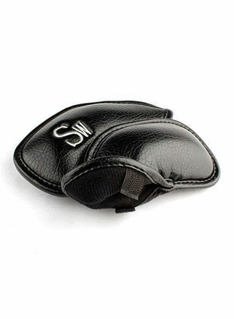 Y&D 12 Pcs Golf Club Covers, Leather Iron Head Covers Set for Men Women Fit All Brands (Green) - Image 3