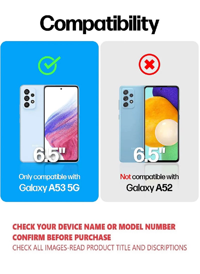 Unipha Flexible TPU Screen Protector Designed For Samsung Galaxy A53 5G Clear HD Self Healing Unbreakable Film - Image 3