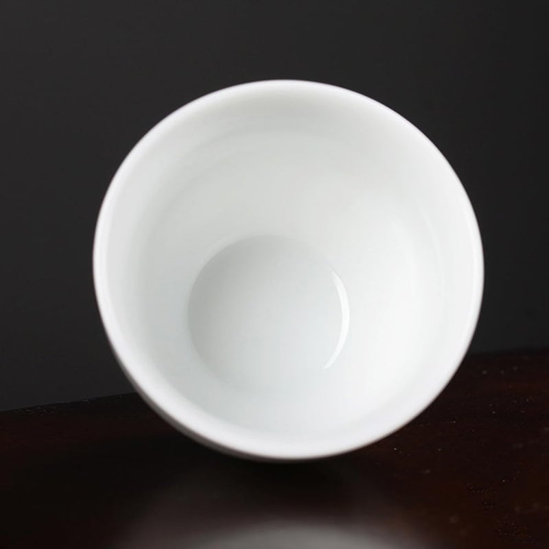 Woonsoon Chinese Handmade Kungfu Tea Cup 70 mlChina Teacup Set of 3Ceramic Tea Mugs Without HandlesBest Giftbamboo - Image 5