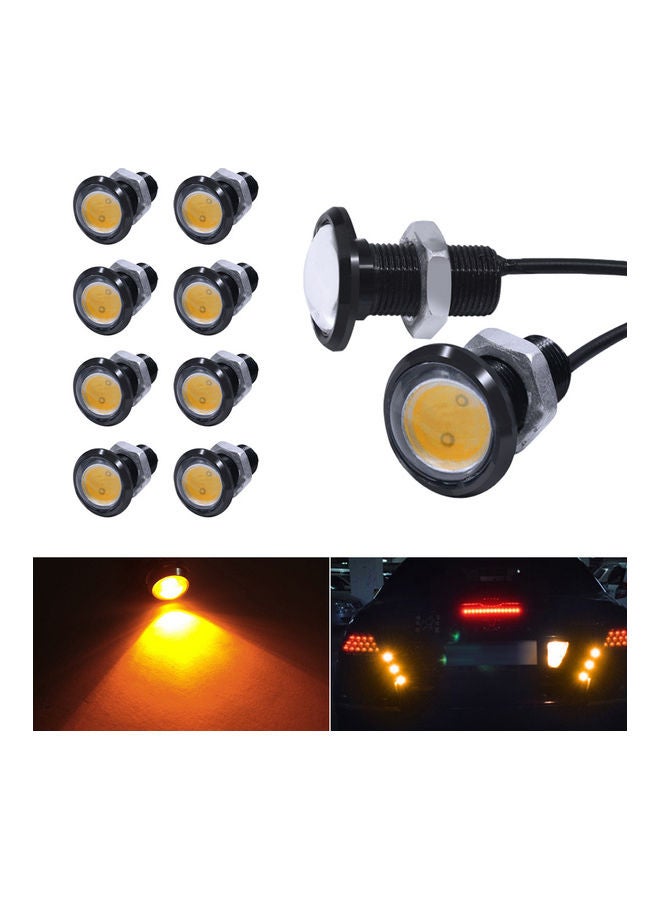 Loquat 8-Piece 18mm Eagle Eye LED Bulb DRL Light Set - Image 1