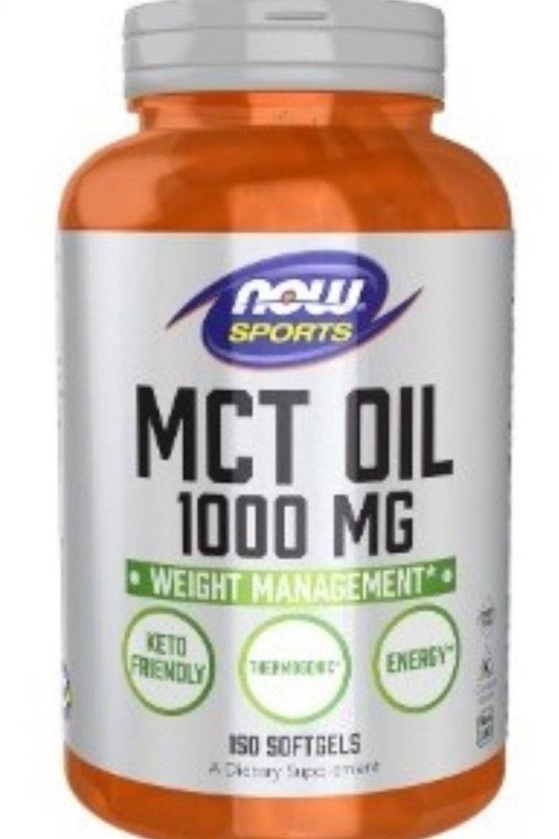 NOW MCT Oil 1000 mg – 150 Softgels for Weight Management & Energy - Image 2