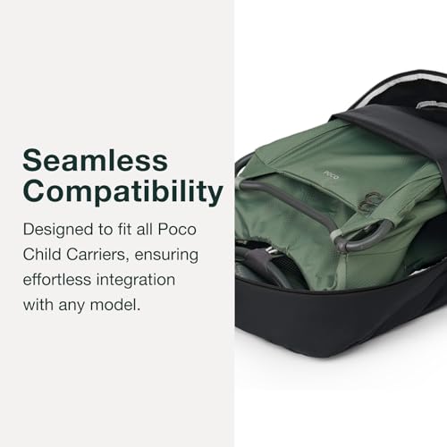 OSPREY حقيبة حمل الأطفال أوسبري بوكو، سوداء - Image 3