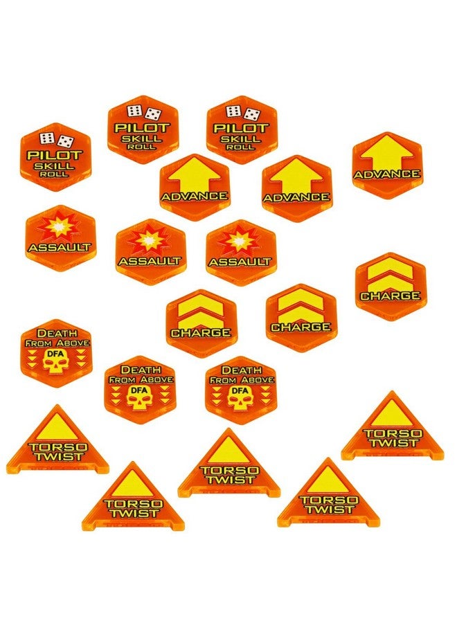 LITKO Mecha Combat Actions Token Set | Compatible with BattleTech (Variety Pack) - Image 1