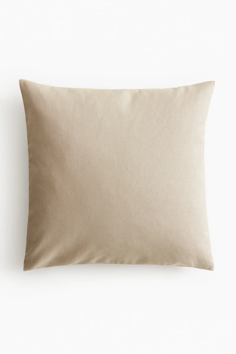 H&M Cotton canvas cushion cover