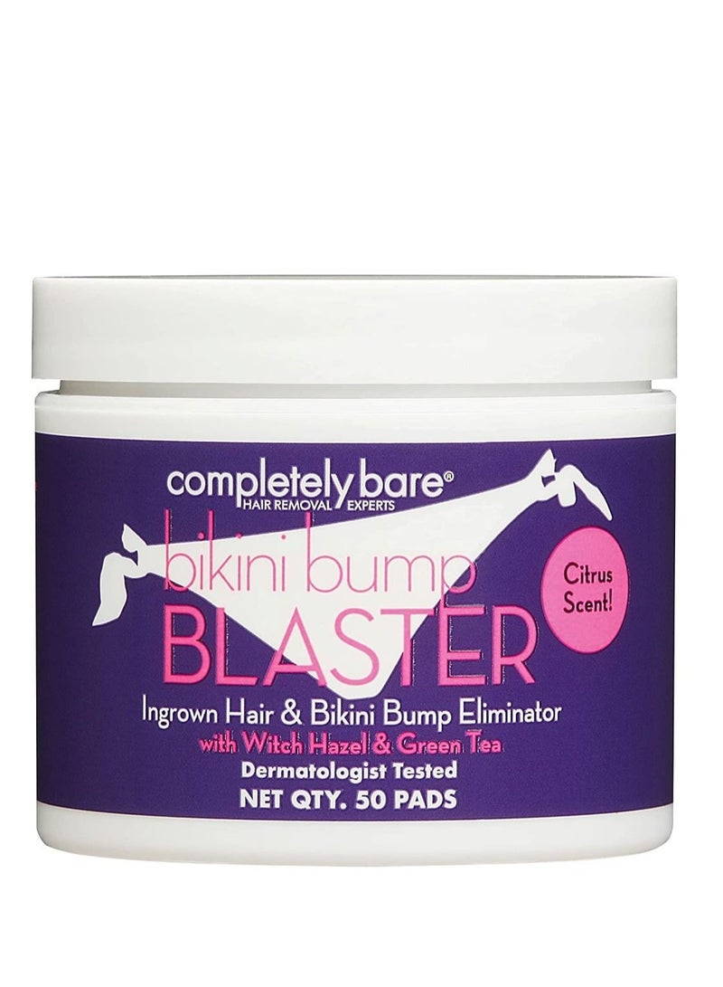 Completely Bare bikini bump BLASTER Ingrown Hair & Bikini Bump Eliminator with Witch Hazel & Green Tea - Image 1