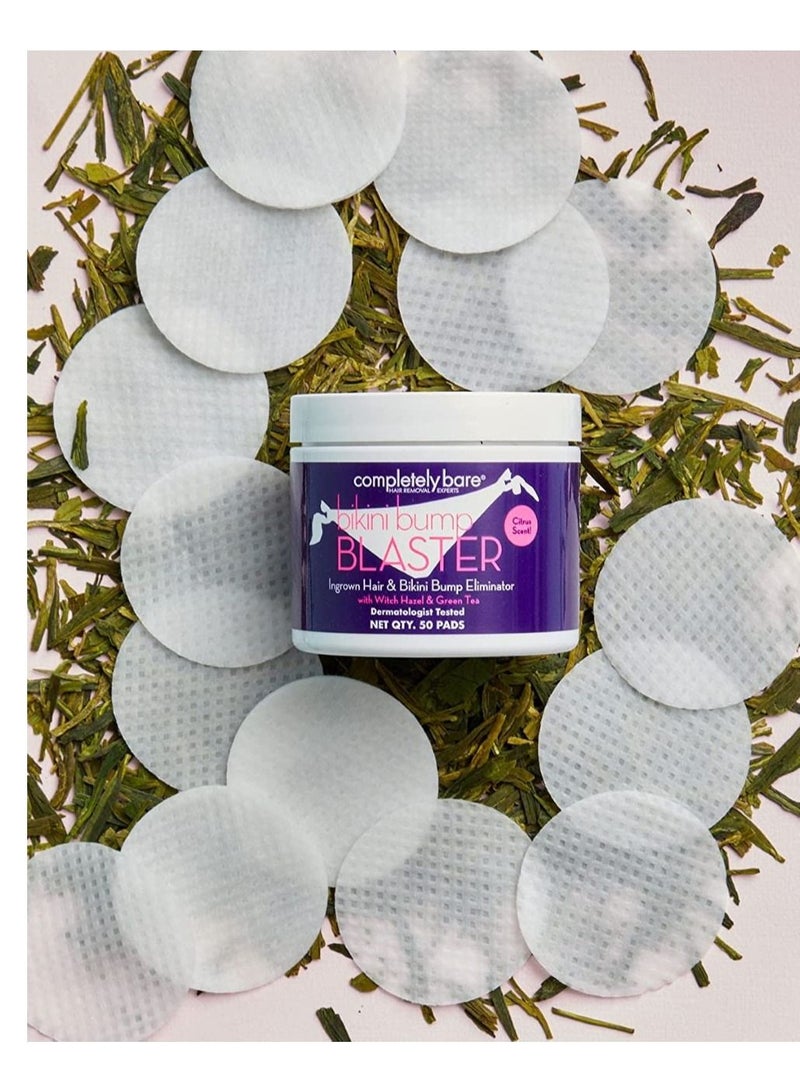 Completely Bare bikini bump BLASTER Ingrown Hair & Bikini Bump Eliminator with Witch Hazel & Green Tea - Image 3