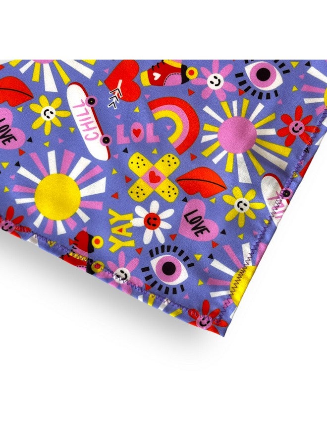 W Brings Love & Chill Gorgeous Dog Bandana Scarf | This Stunning Gorgeous Dog Bandana Scarf Is Perfect For Your Dog’S Day Out. One Size Fits All. - Image 5