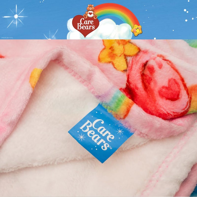 Franco Franco Collectibles Care Bears Bedding Super Soft Plush Blanket  62 in x 90 in  (Officially Licensed Product)  - Image 5