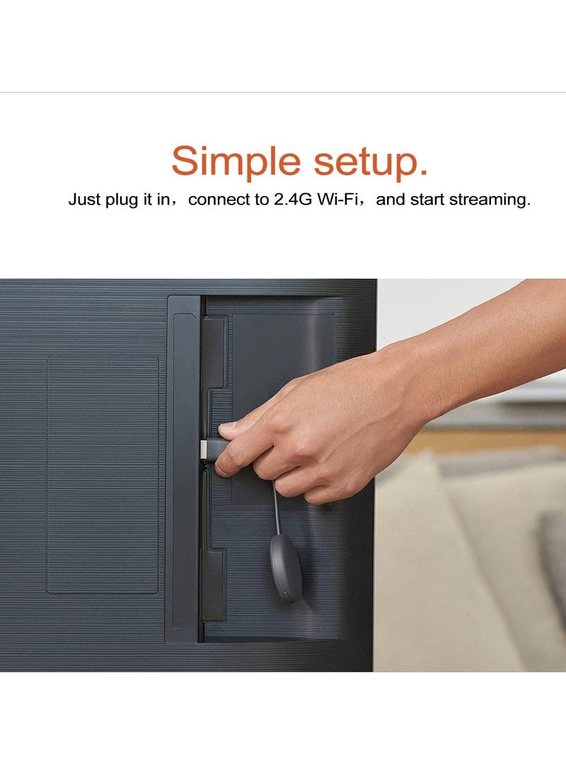 Display Dongle Adapter 4K 1080P Wireless HDMI Display Dongle Adapter WiFi Streaming Movies Shows and Live TV Receiver from i-Phone i-Pad Android PC Tablet Window to HDTV/Monitor/Projector - Image 4