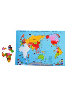 Children's toy, Magnetic World Map Puzzle W57-37 from Al Safwa Toys