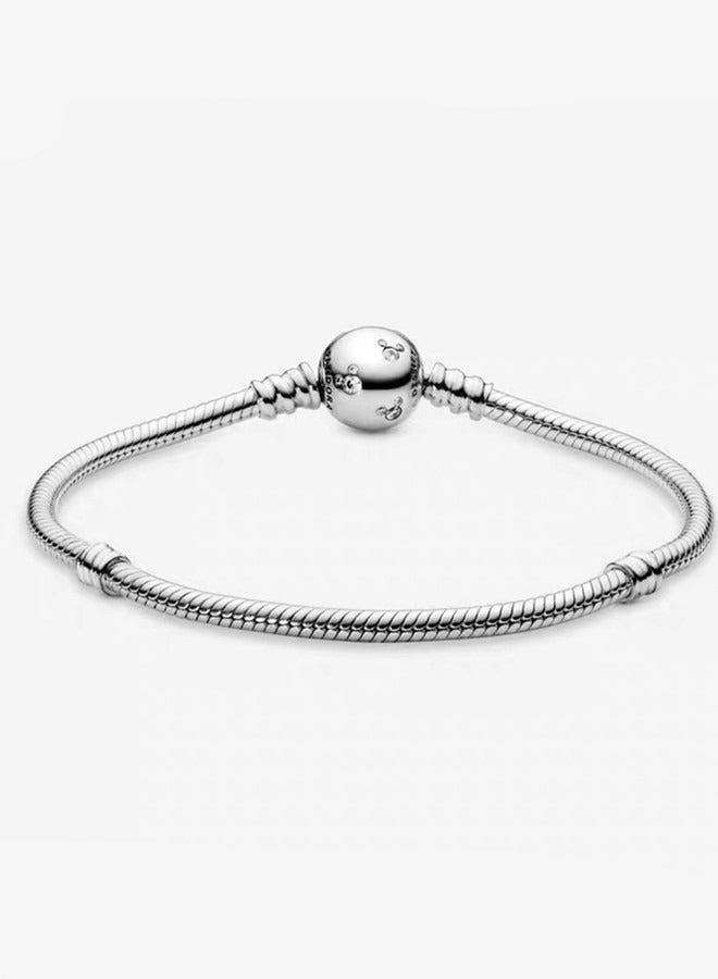 تشوميل إمرأة كلاسيكيّ 925 فضة سوار ثعبان عظم سلسلة - Image 5