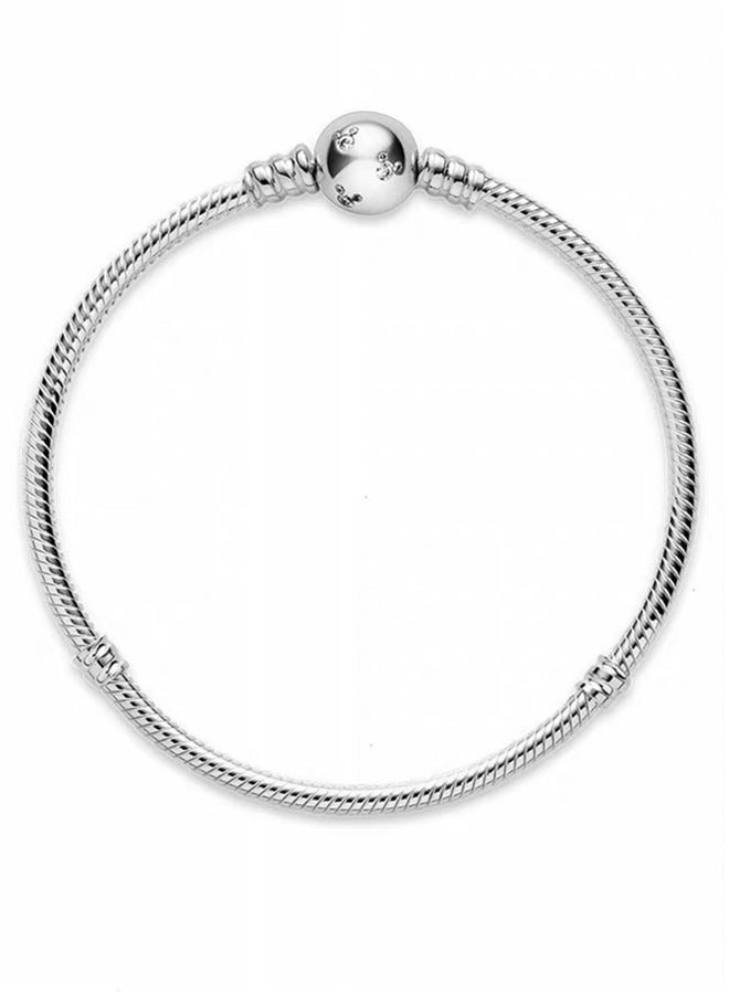 تشوميل إمرأة كلاسيكيّ 925 فضة سوار ثعبان عظم سلسلة - Image 1