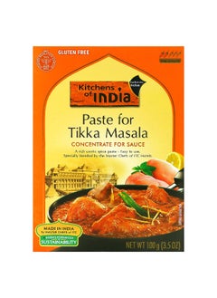 Kitchens of India, Paste For Tikka Masala, Concentrate For Sauce, Medium, 3.5 oz (100 g)