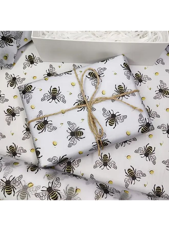 10 Sheets Bee Tissue Paper 20x14 Inch For Gift Wrapping And Holiday Decorations - Image 5