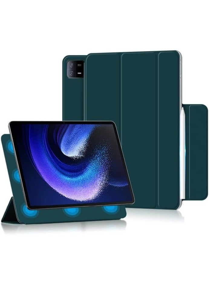 general Xiaomi Mi Pad 6 Max Double-sided Magnetic Case, 14-inch Buckle Protection Case for Mi Pad 6 Leather Case - Image 1