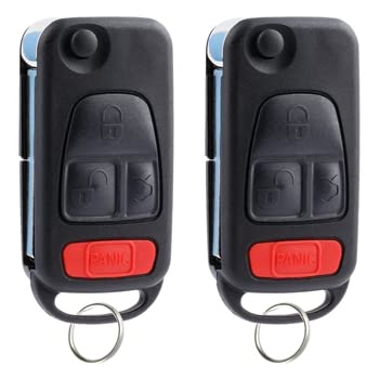 KeylessOption 2 Flip Key Fob Keyless Entry Remote fits NCZMB1K, MB1K NCZ(Complete Key) Two - Image 2