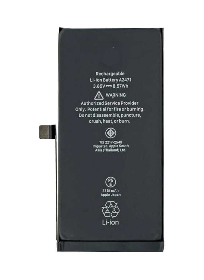 Generic - For iPhone 12/12 Pro 2815mAh 3.83V Internal Li-ion Battery Replacement - Image 1