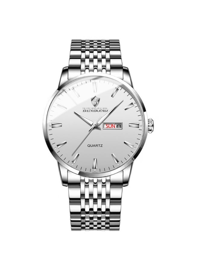Men's Business Stylish Luminous Waterproof Quartz Watch