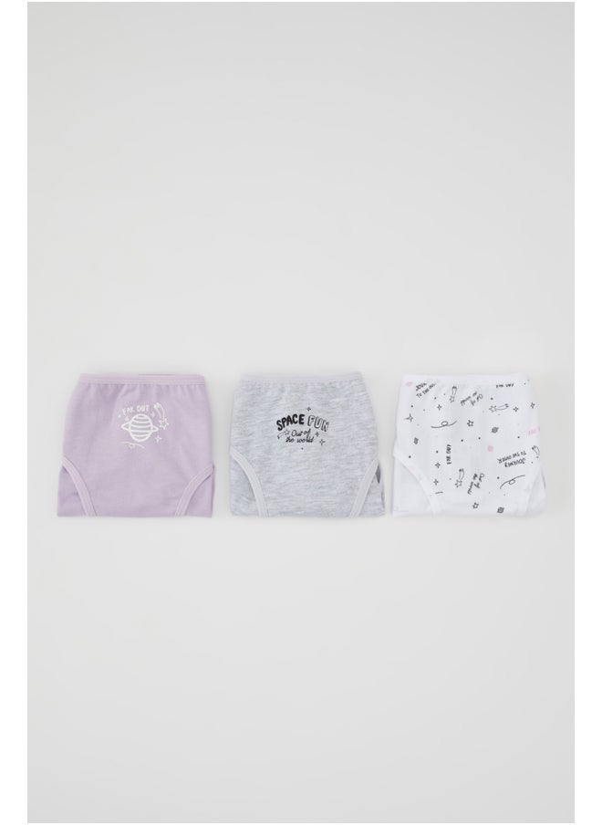 DeFacto Girl Regular Fit Underwear Slip - 3 Pack  - Image 5