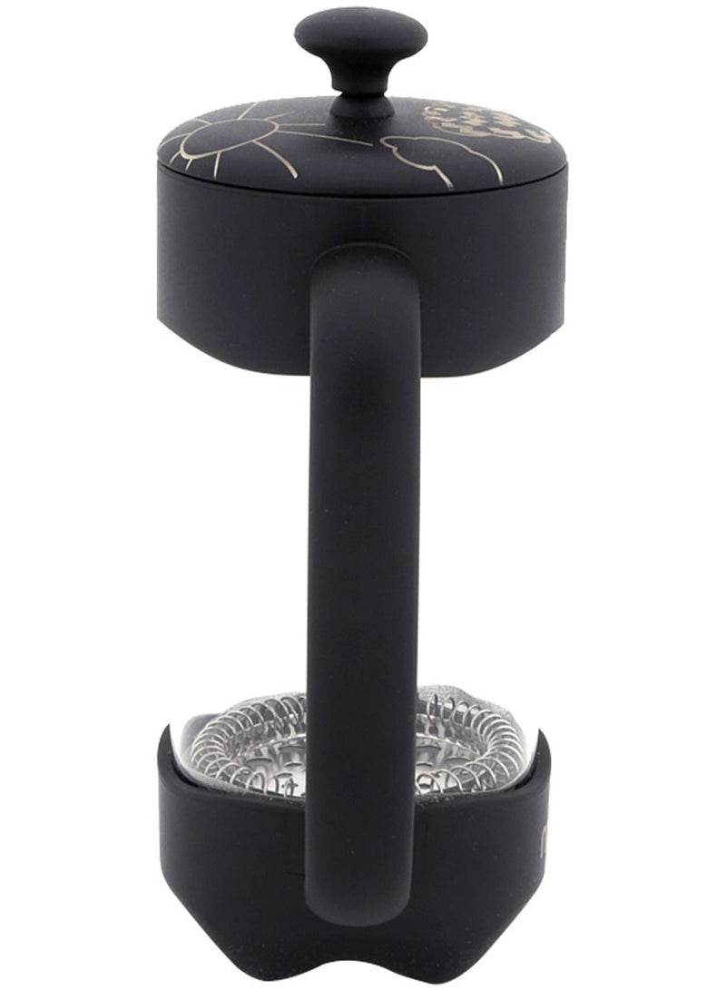 آني مورننغ صانعة قهوة وشاي فرنش بريس، سعة 350 مل / 11 أونصة / تكفي كوبين صغيرين، مزودة بفلتر من الفولاذ المقاوم للصدأ، زجاج بوروسيليكات، خالية من مادة BPA، نظام ترشيح بـ 3 طبقات، مناسبة للقهوة والشاي – FY92 - Image 2