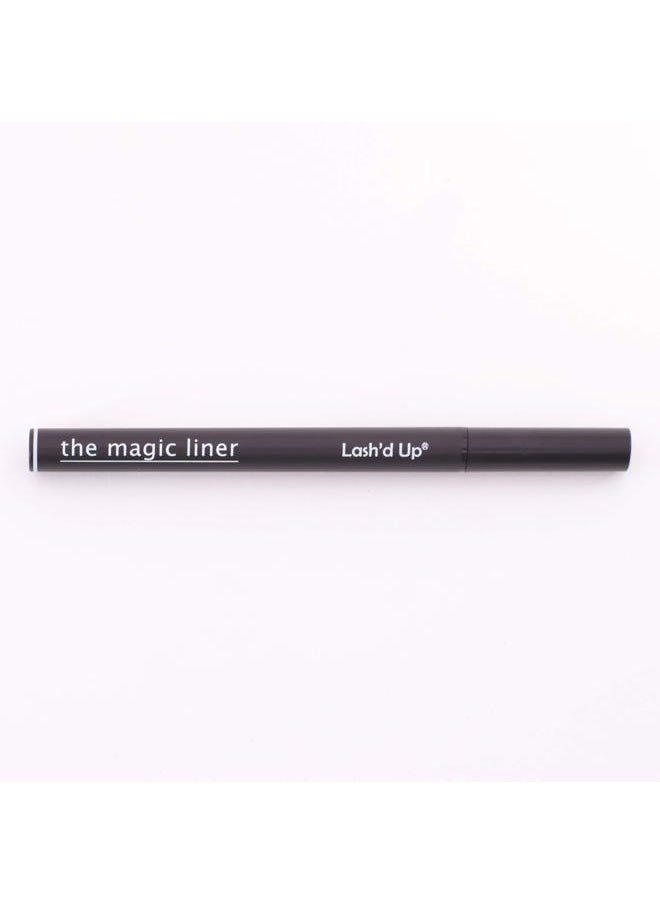 Lash'd Up - Lash Glue & Eyeliner Hybrid (Extra-Strength, Clear & Black 2PCS) Glue Liner Pen Waterproof for False Lashes, Strong Hold 0.06 Oz. (2 PCS) - Image 1