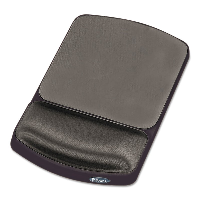 Fellowes Gel Mouse Pad Wrist Support - Graphite (91741) - Image 1